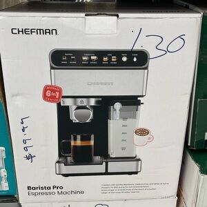 Black and Silver Barista Pro Espresso Machine